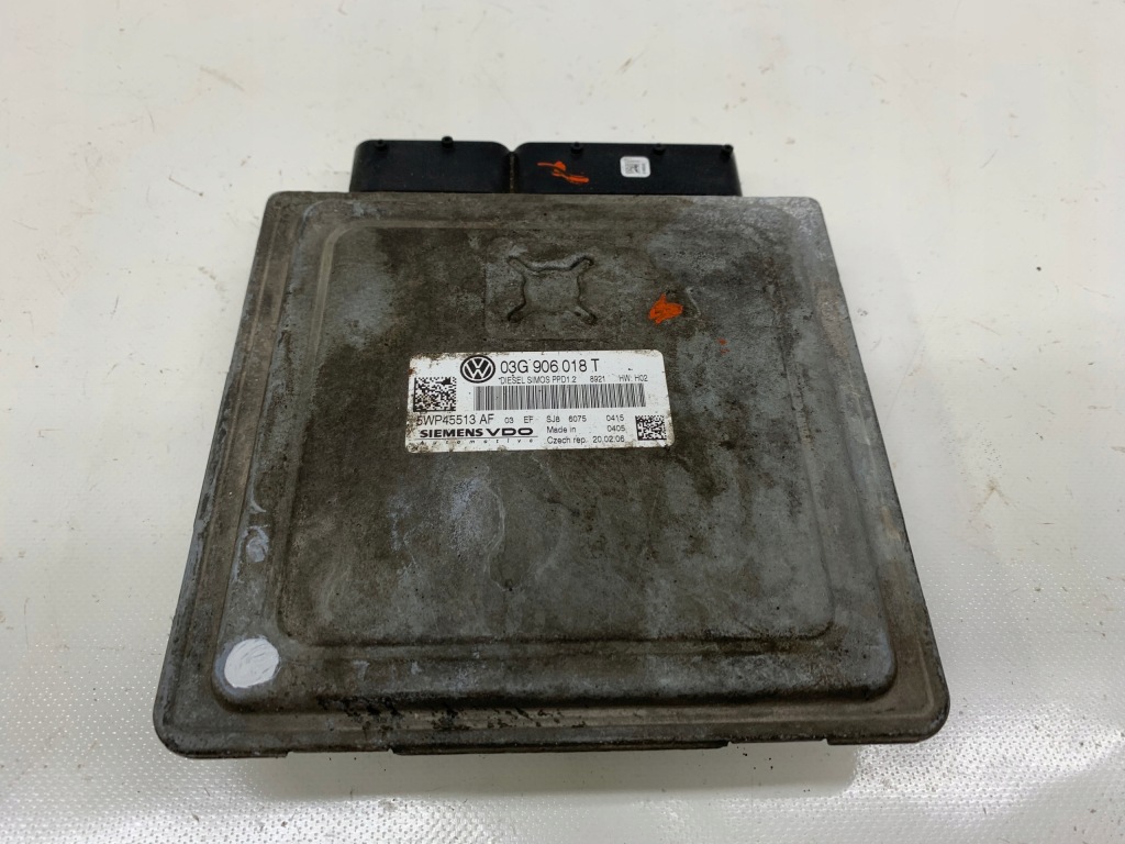 фото №1, Vw passat b6 бортовий комп'ютер двигуна 03g906018t