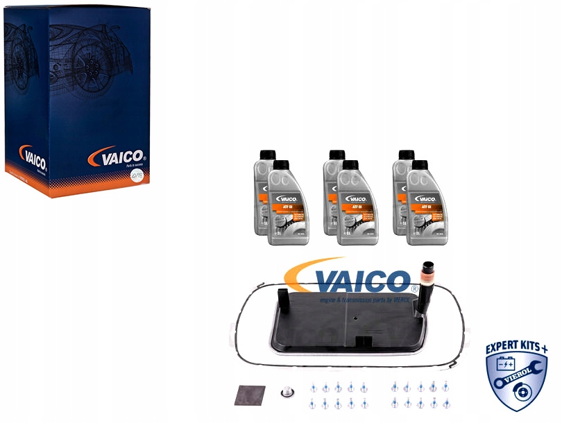фото №13, Vaico набор масляный 6l + фильтр + уплотнитель + болты bmw e46 x3 z3.