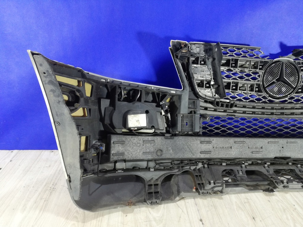 фото №6, Mercedes gl x164 бампер решётка радиатора перед 06/09 pdc омыватель c775