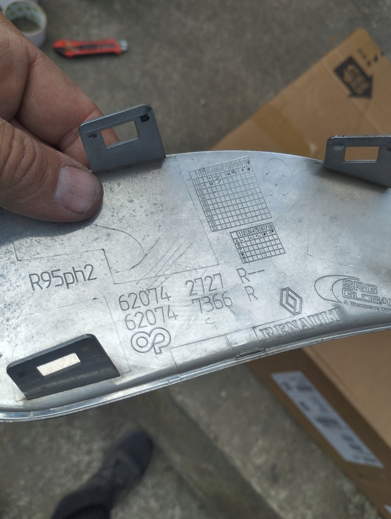 фото №4, Хром бампера renault grand scenic lift 12-13