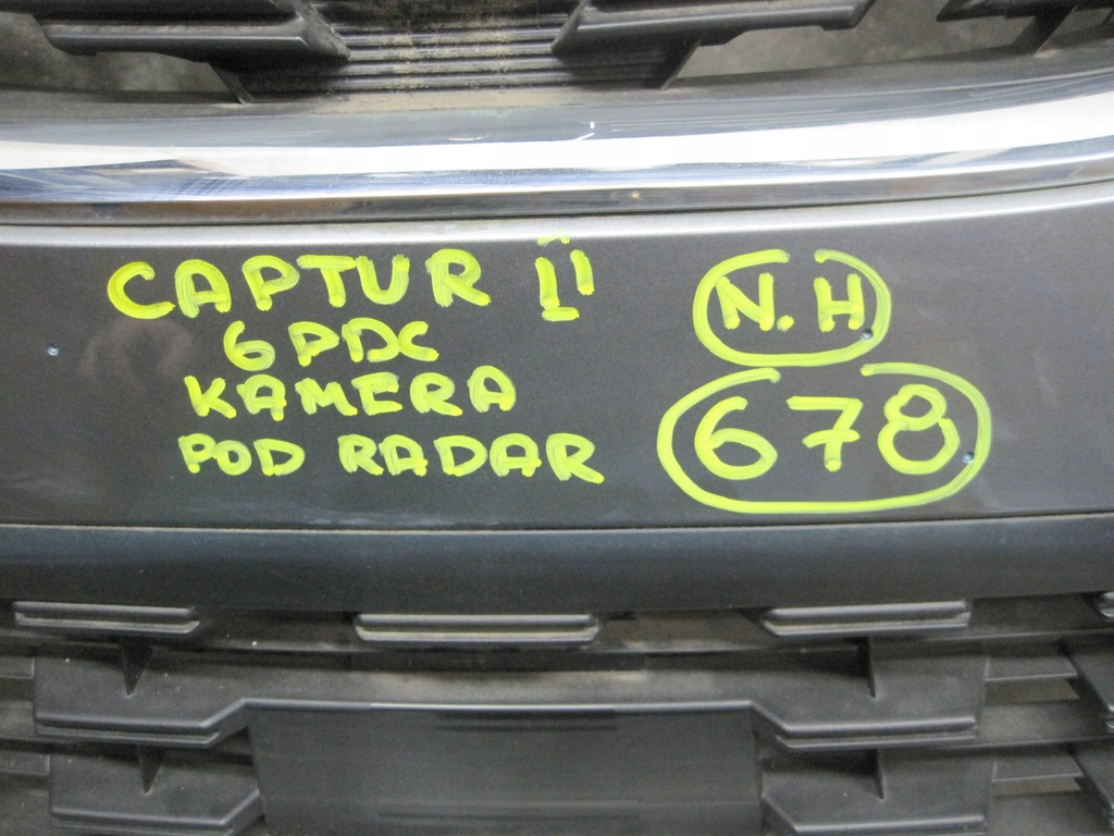 фото №13, Бампер renault captur ii 6 pdc камера pod радар перед передний