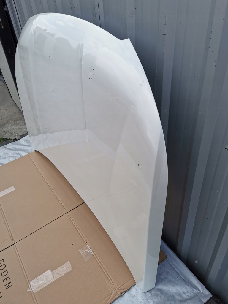 фото №9, Peugeot 2008 ii lift 23- капот кришка двигуна ładna пряма білий перламутр