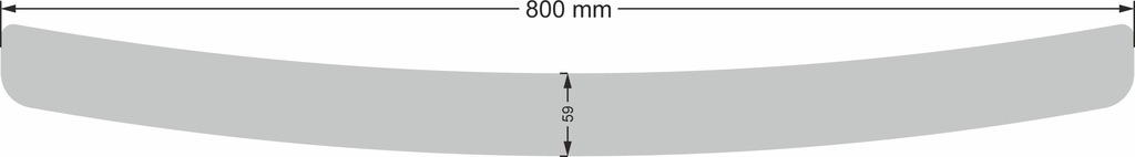 фото №8, Молдинг na бампер seat ibiza iv 3d 2008-2016