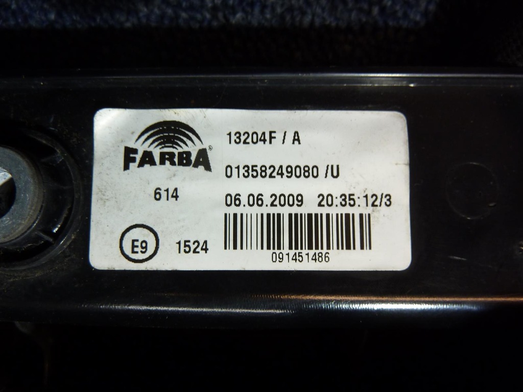 фото №10, Лампа 01358249080 fiat qubo nemo bipper tepee права задня