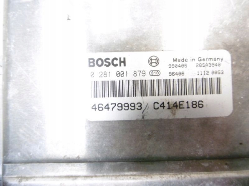 фото №6, Multipla бортовий комп'ютер 1,9jtd 46479993 0281001879