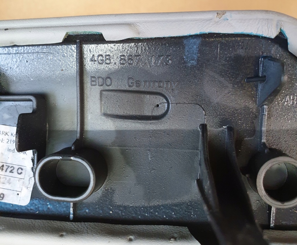 фото №13, Підлокітник обшивка лівий перед audi a7 4g оригінальний номер eu