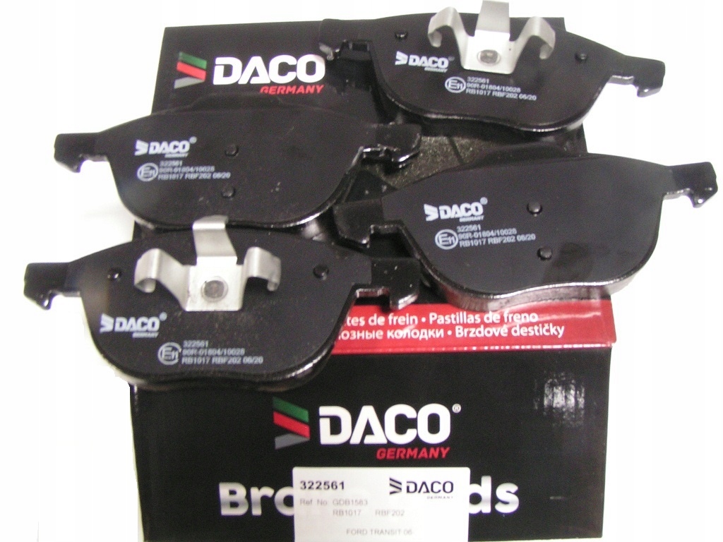 фото №14, Trw тормозные колодки ham. ford p. focus 04-/11-/mazda/volvo