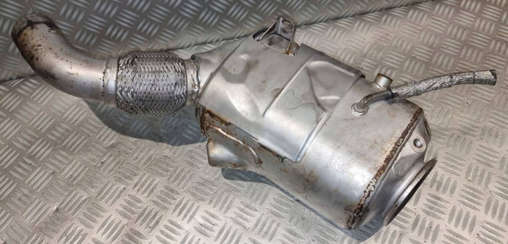 фото №16, Bmw 5 e60 e61 lift 3.0 d катализатор фильтр частиц твердых dpf fap 7798329