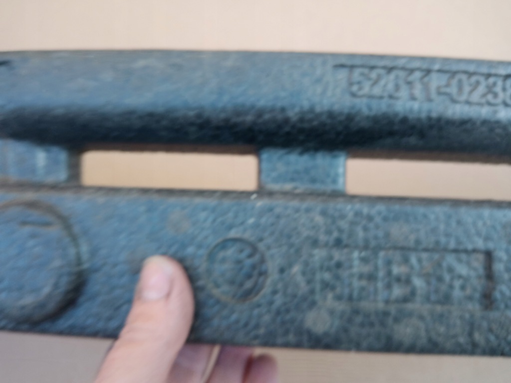 фото №4, Toyota auris ii абсорбер бампер перед