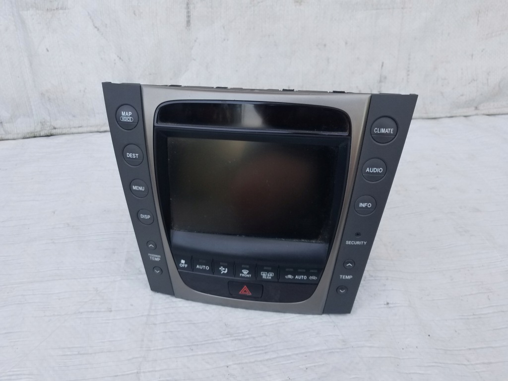 фото №1, Дисплей экран lexus gs iii 86111-30430