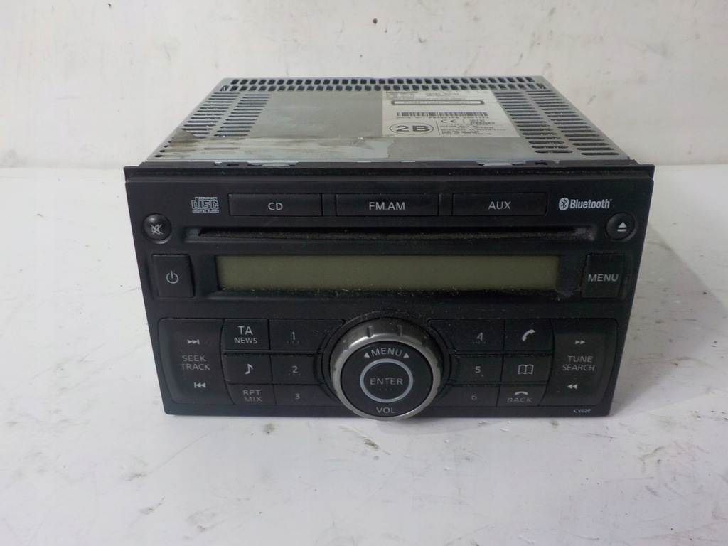 фото №1, Nissan note i радио заводской 281859u10a