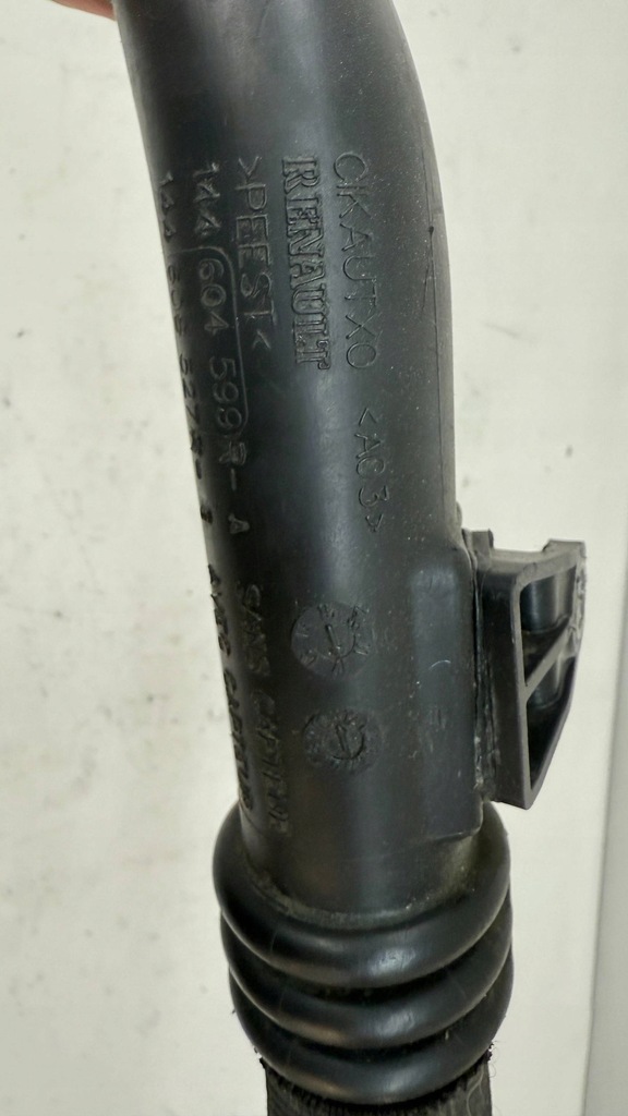 фото №6, Труба wąż интеркулер renault clio iv 144604599r