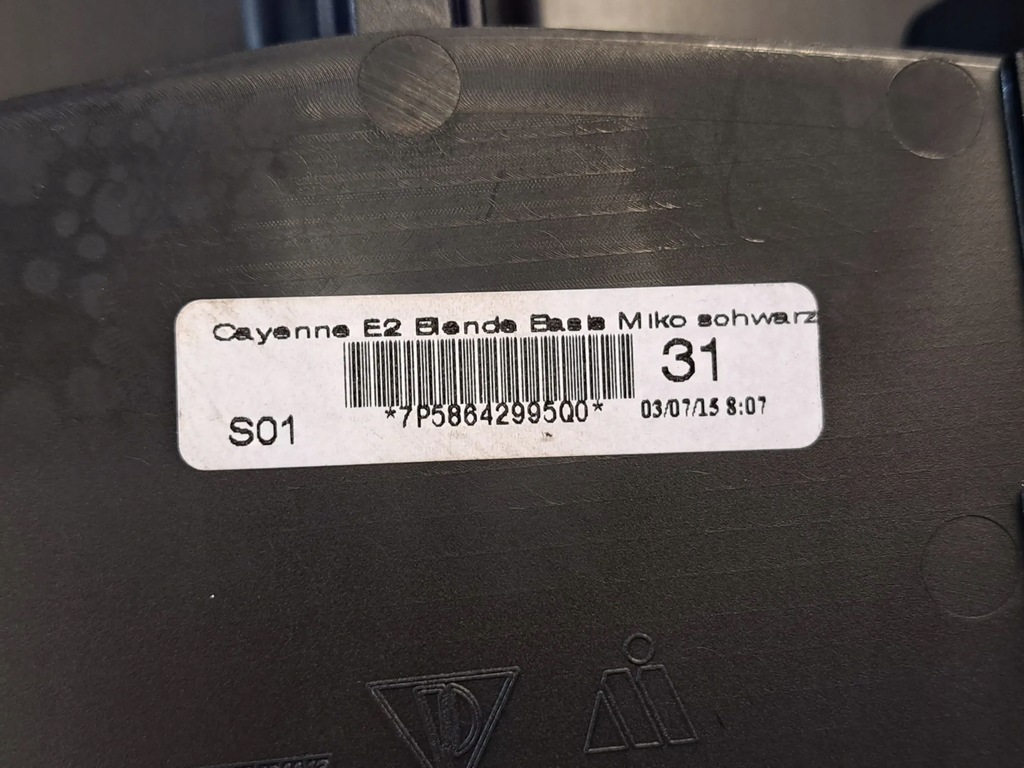 фото №5, Porsche cayenne 92a 2016 панели приборная, консоль