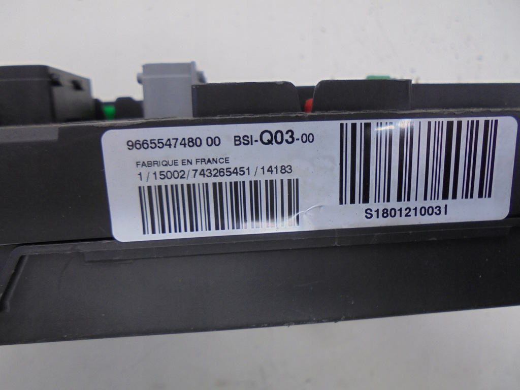 фото №5, Модуль коробка bsi 9665547480 citroen ds4