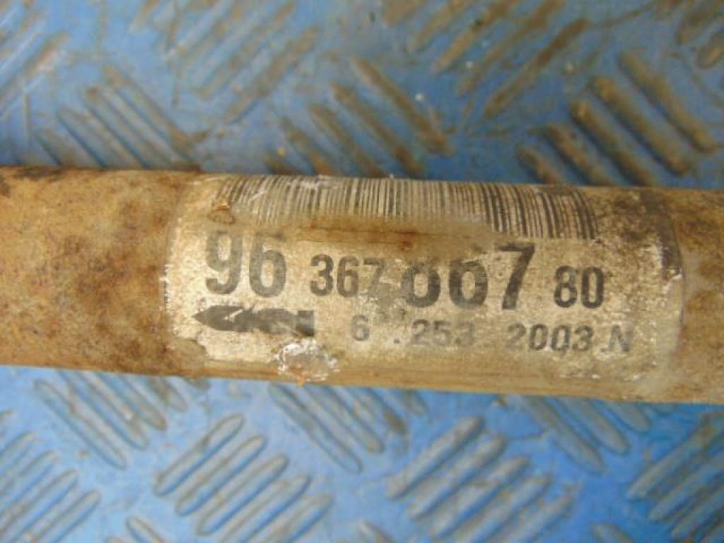 фото №5, Peugeot 307 1.6 16v hb привідний вал ліва 9636786780