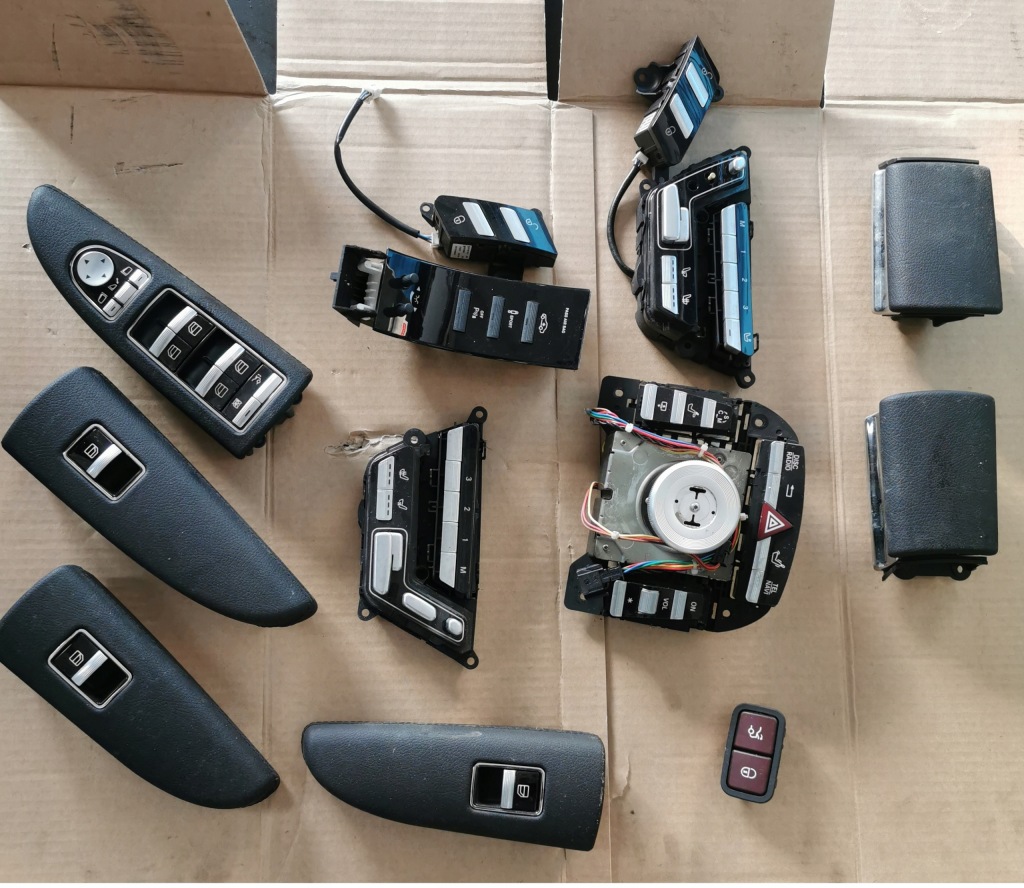 фото №1, Mercedes w221 переключатель выключатель