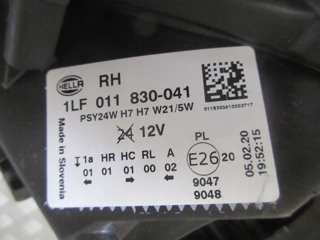 фото №7, Лампа фара правый opel corsa e оригинал