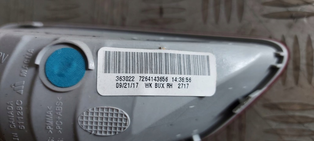 фото №7, Лампа бампера протитуманні jeep grand cherokee