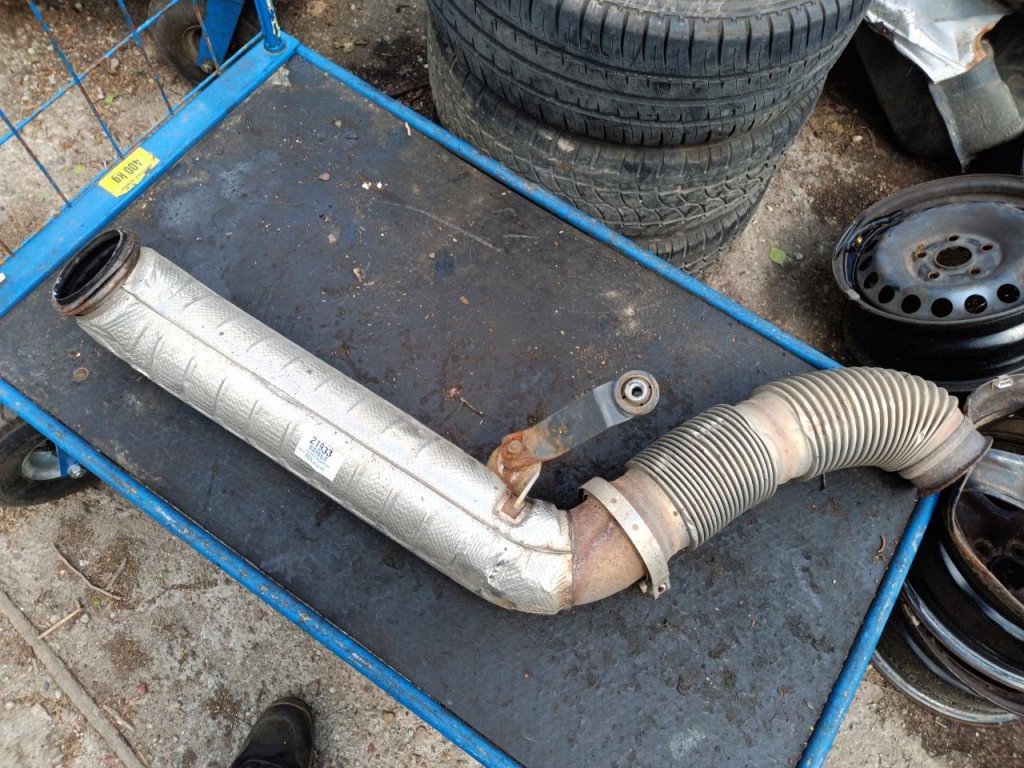 фото №1, Daf xf x106 труба вихлопна колектор сітка гнучка