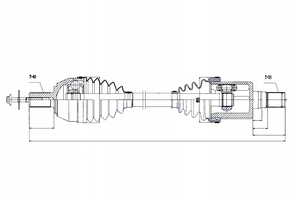 Nty npw-vv-023 wał приводной Доставка