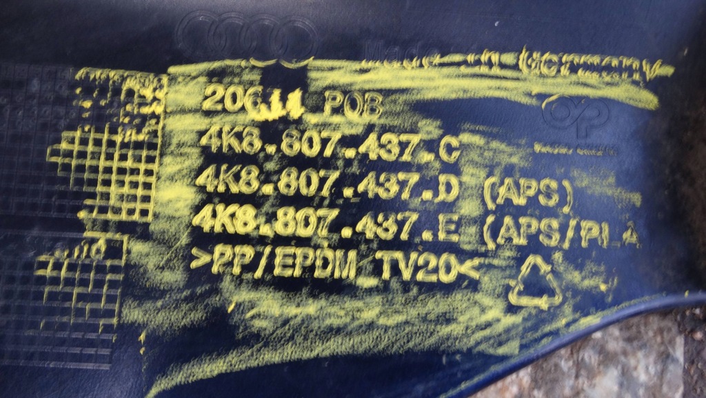 Бампер перед 4k8807437c audi a7 s-line ксенон 6 pdc Ціна