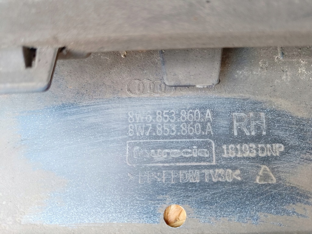 фото №6, Audi a5 8w coupe cabrio молдинг порог накладка порог правая 8w6853860 2019r