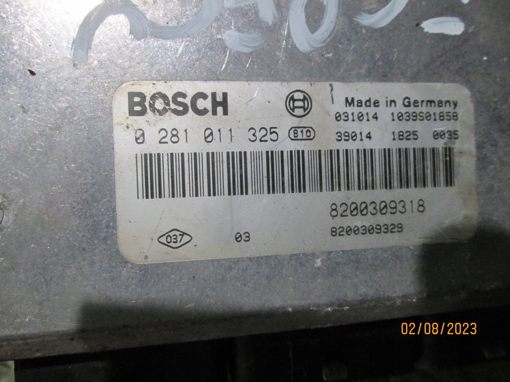 фото №3, Бортовий комп'ютер двигуна renault espace iv 2.2 dci