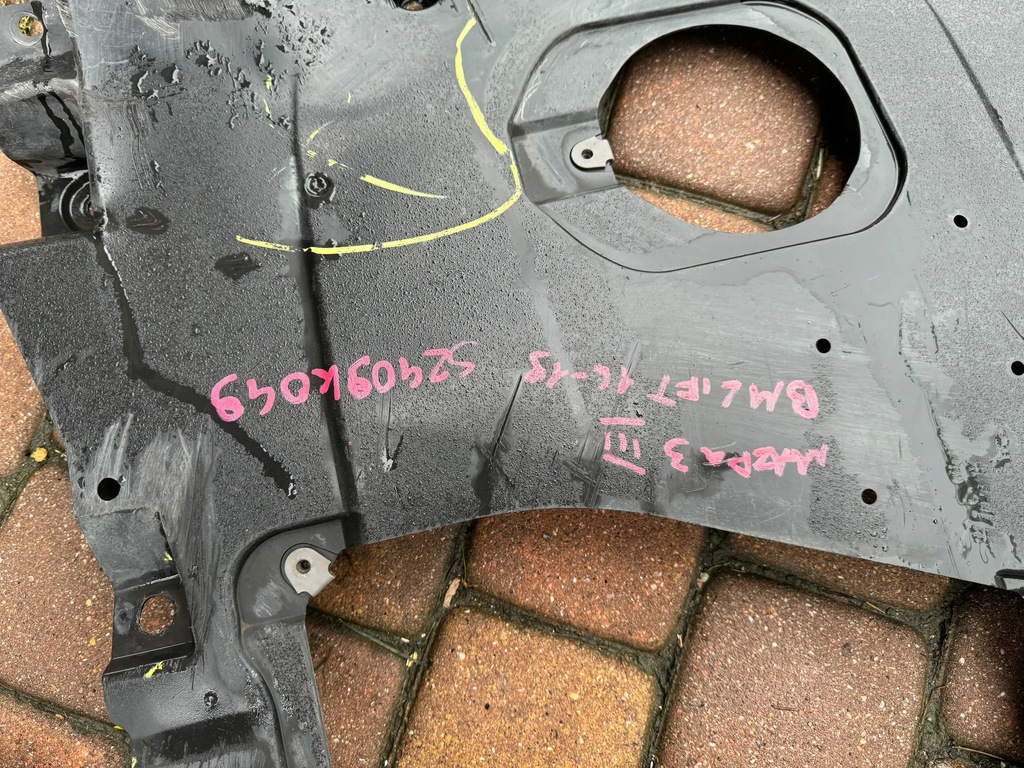 фото №12, Mazda 3 iii bm lift 16-19 6 gj 15-18 плита захист нижня pod двигун