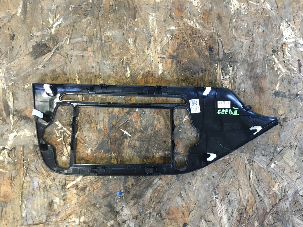 фото №6, Kia ceed ii 12- корпус рамка решітка радіо навігації блиск europa