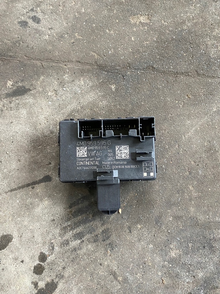 фото №1, Audi q7 4m модуль блок управления дверь 4m0959593g