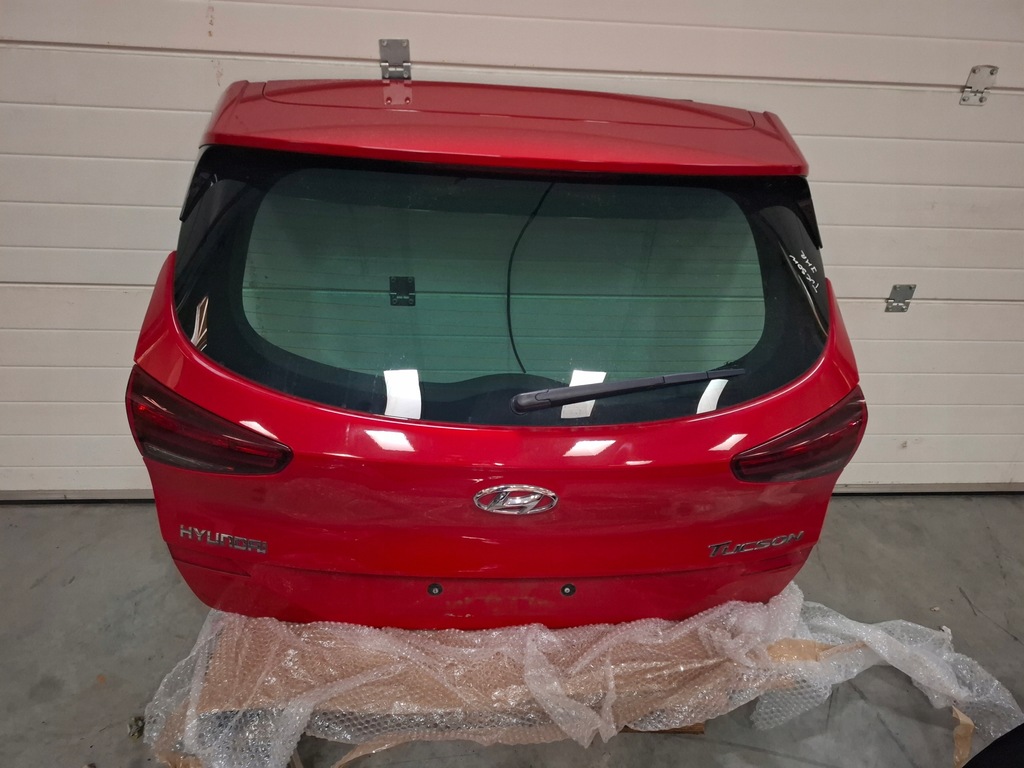 фото №9, Hyundai tucson iii 3 lift 18- kompletny задняя бампер pdc крышка багажника лампы jhr