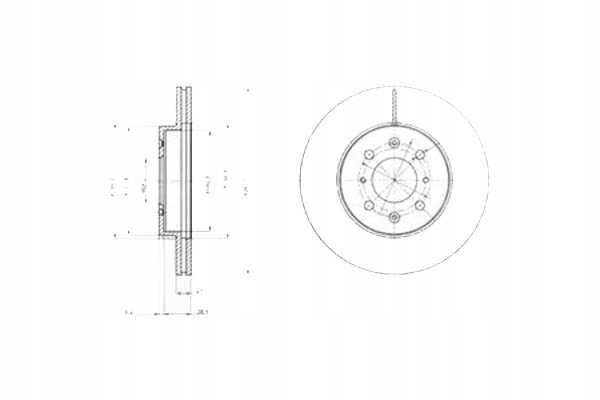 фото №1, Delphi bg2759 диск тормозная