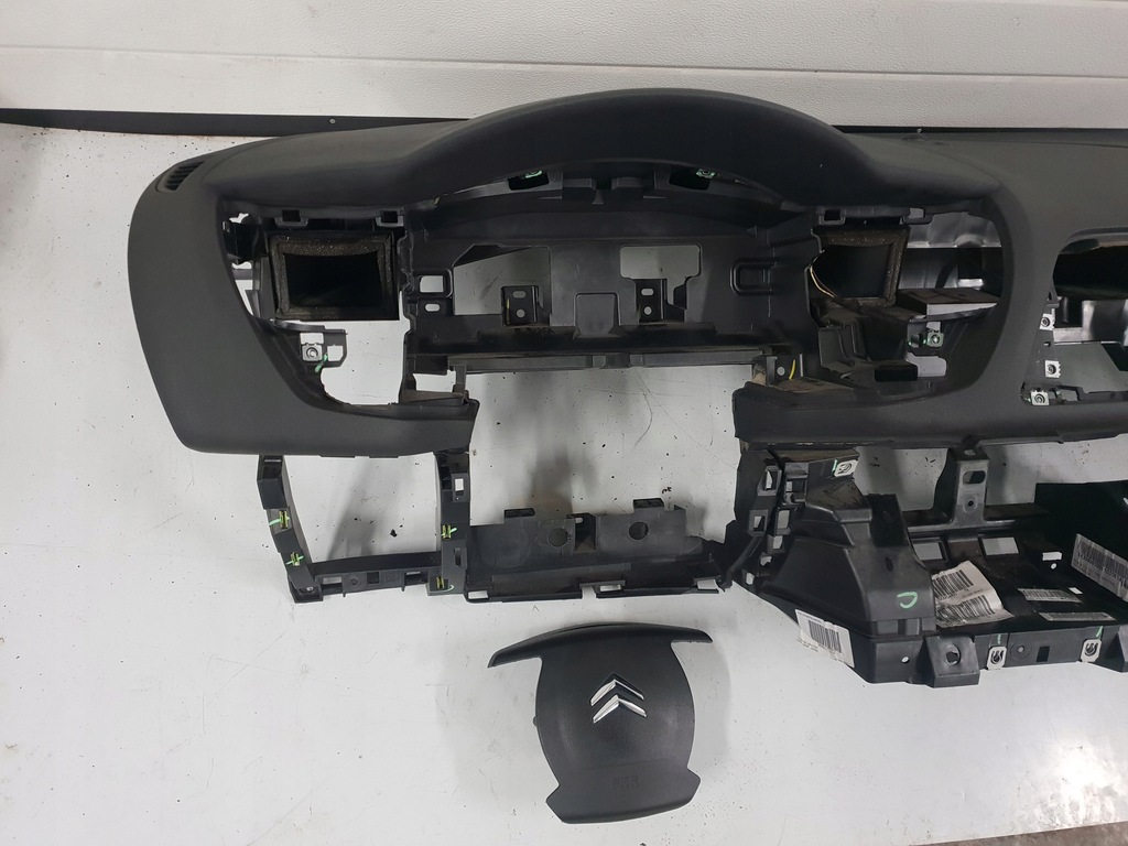 фото №10, Citroen c5 iii x7 10r панель приладів консоль air bag панель приладів