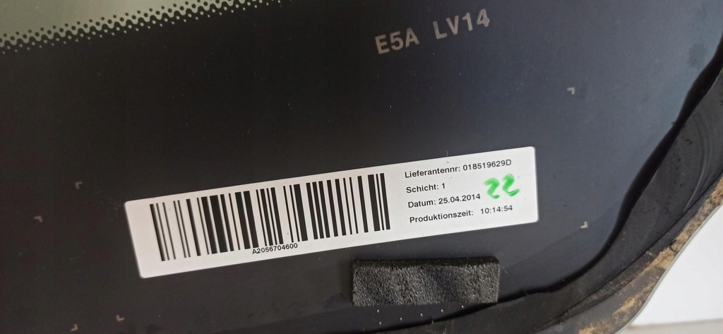 фото №8, Mercedes w205 скло задня sedan 2014 a2056704600