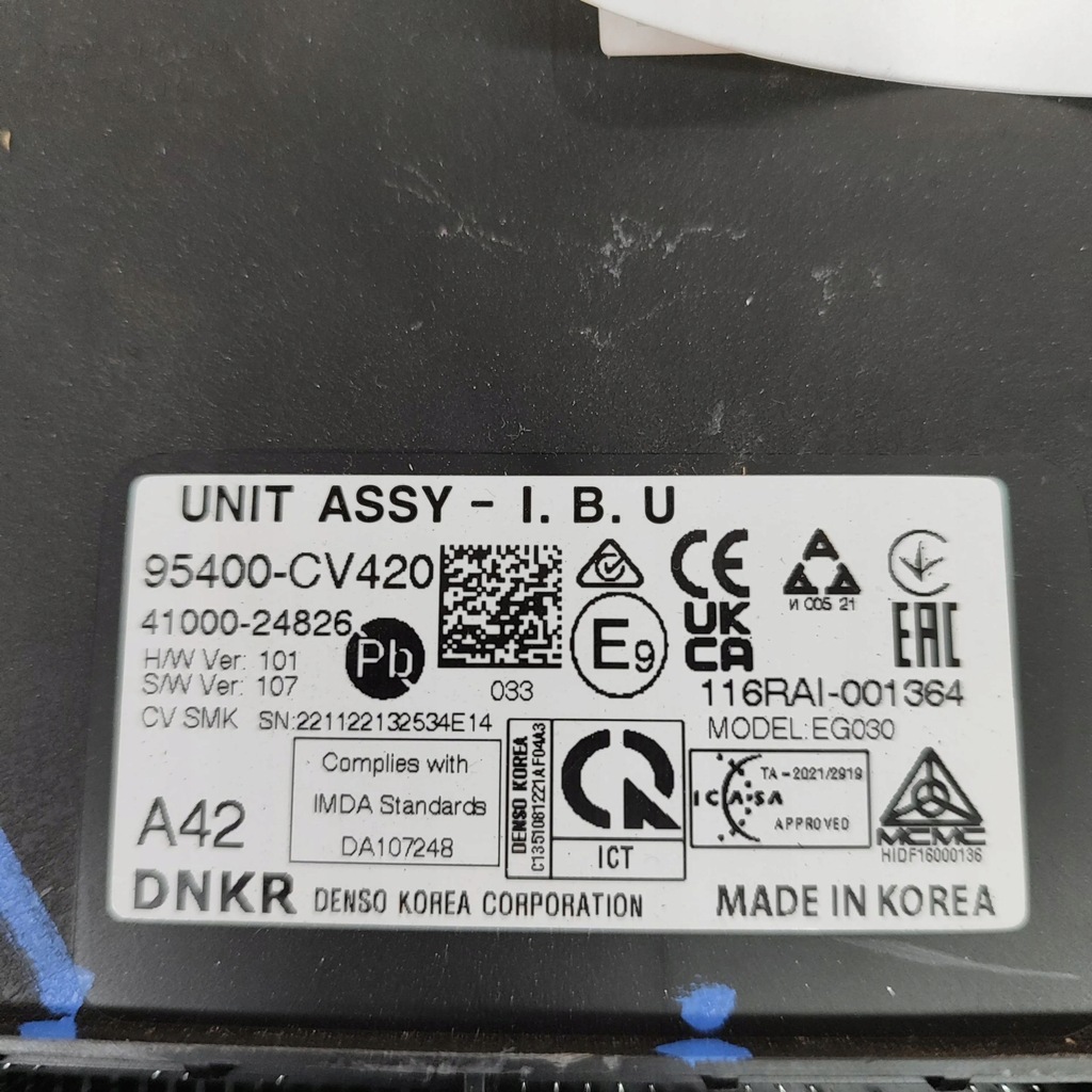 фото №6, Kia ev6 2023 блок керування / модуль комфорту