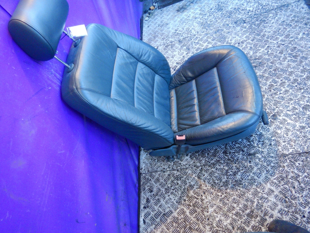 фото №6, Audi a6 c5 сидіння комплект перед правий i лівий пасажир водій eu шкіра