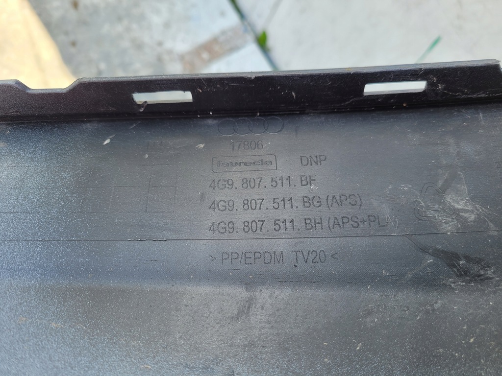 фото №12, Audi a6 c7 4g9 allroad kombi 10- бампер задний задняя