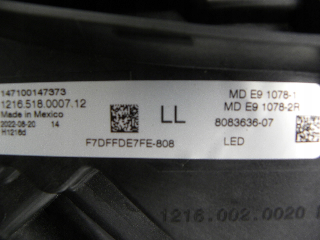 фото №10, Bmw 2 g42 cupe m2,g87 fuul-led лампи передні shadow black 22-2024 rok