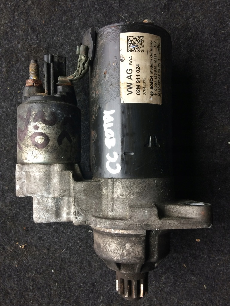 фото №1, Стартер vw passat cc 2.0tdi 02m911024