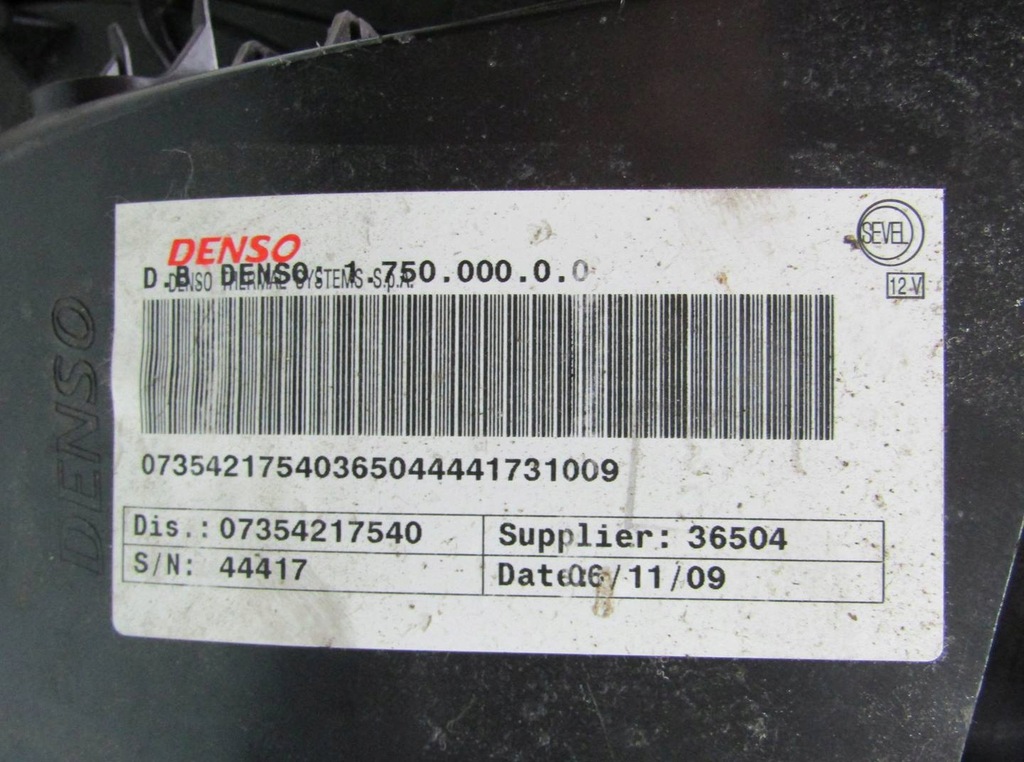 фото №13, Ducato iii 10r отопитель корпус отопителя 1.750.000.0.0