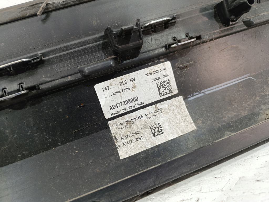 Mercedes gla eqa 247 молдинг двері правий перед правий задній om комплект хром Ціна