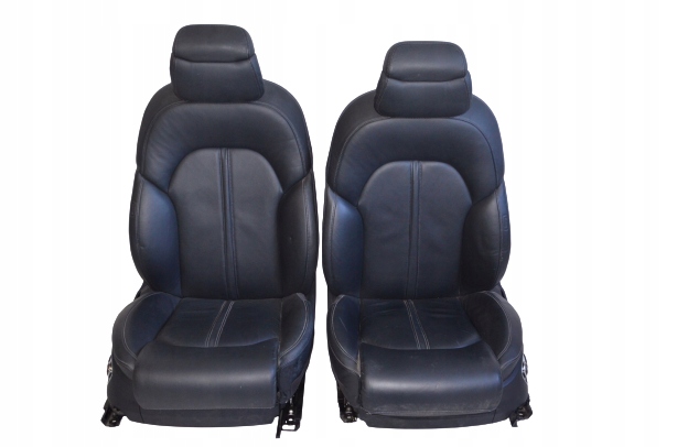 фото №10, Audi a8 d4 4h сиденья кожа czarna электрика