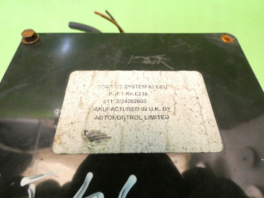 фото №3, Ограничитель скорости romatic система 80 ecu e216 vw lt ii lt46 2.5 tdi