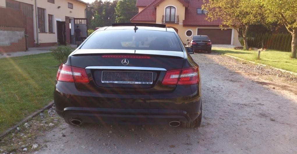 фото №7, Mercedes c207 w212 спойлер спойлер na крышка !