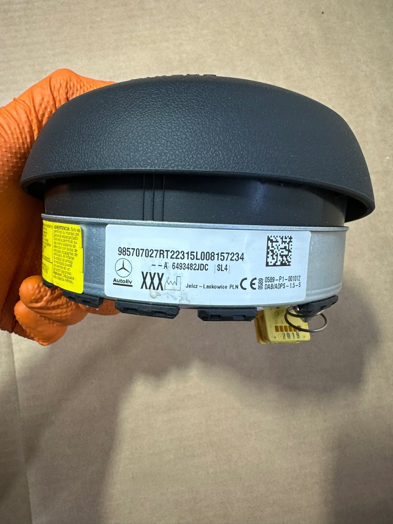 фото №8, Подушка подушка безпеки водія, керма, mercedes citan w420 europa