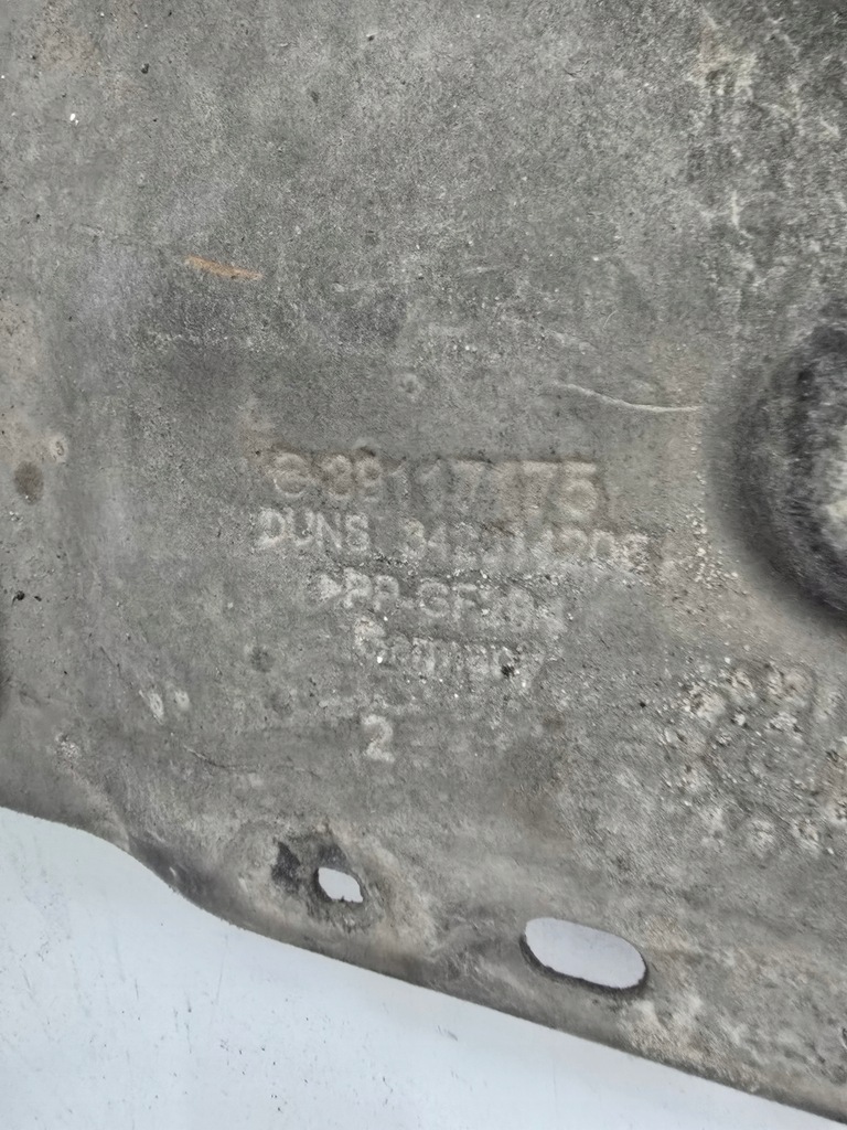 фото №6, Opel astra k lift нижняя защита pod двигатель подрамник оригинал 39117175