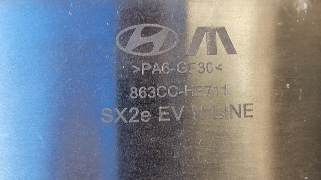 фото №14, Кришка роз'єм заряджання hyundai kona electric ii ev 23- оригінальний номер 863cc-hf710 new