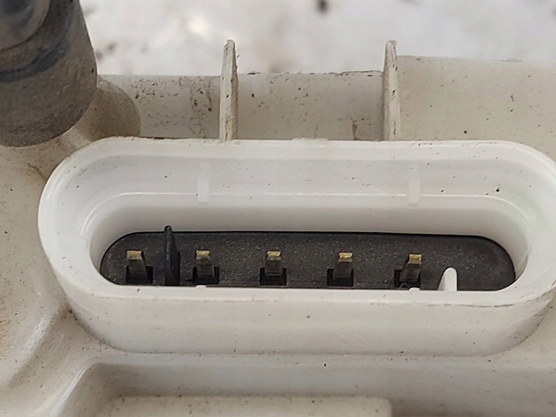 фото №8, Замок ручка дверь левый перед передний 52187680 citroen c2 jm_ 5pin