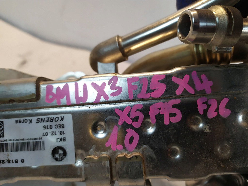 фото №15, Радиатор выхлопных газов egr bmw x3 f25 x4 x5 f26 8518202