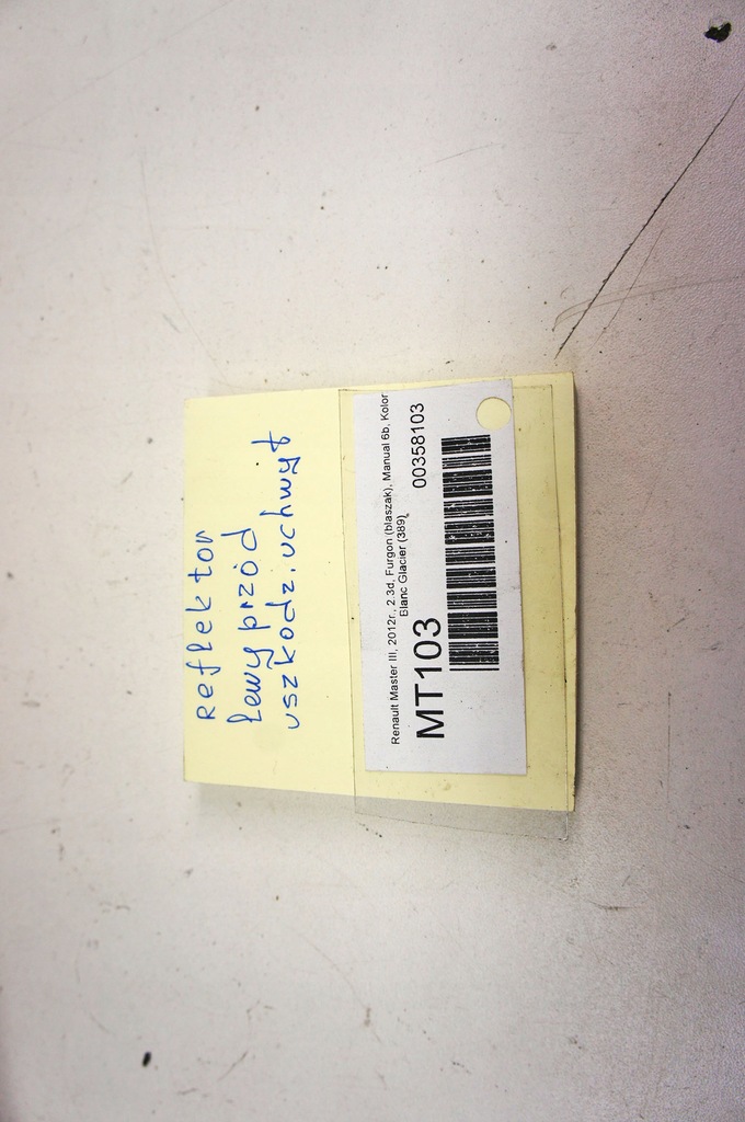 фото №11, Mt103 renault master iii лампа фара лівий перед